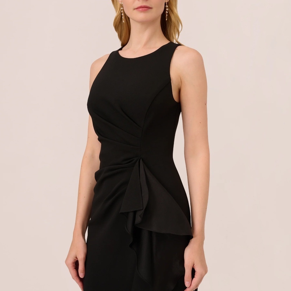 Adrianna Papell Black wedding guest maxi - Picture 2 of 10